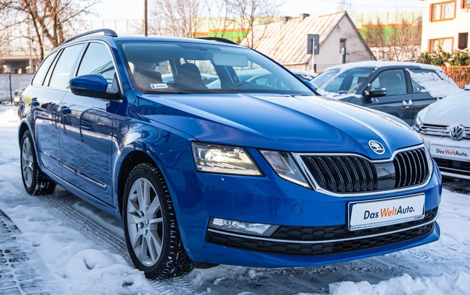 Skoda Octavia cena 64900 przebieg: 142000, rok produkcji 2018 z Susz małe 562